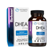 Вітамінно-мінеральний комплекс Bluebonnet Nutrition Дегідроепіандростерон, 25 мг, Intimate Essenitals, DHEA, 60 вегетарі (BLB4016)