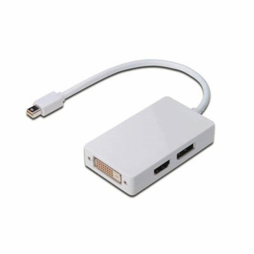 Перехідник mini DisplayPort to DisplayPort-HDMI-DV DIGITUS (AK-340509-002-W)