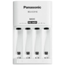 Зарядний пристрій для акумуляторів PANASONIC Basic Charger New (BQ-CC51E)