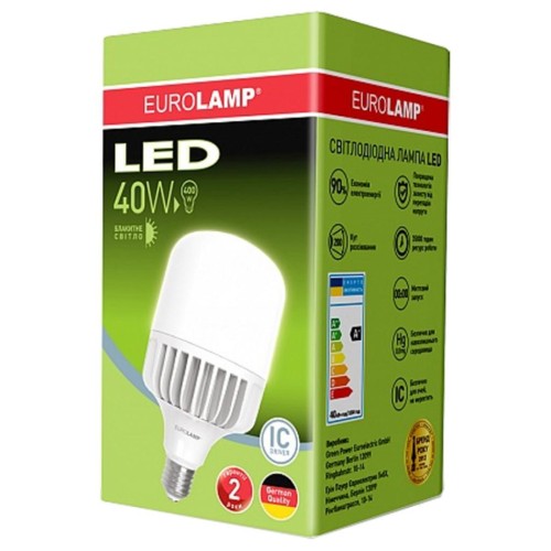 Лампочка Eurolamp E27 (LED-HP-40276)