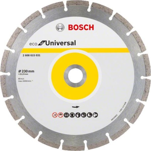 Круг відрізний Bosch ECO Universal 230-22.23 (2.608.615.031)