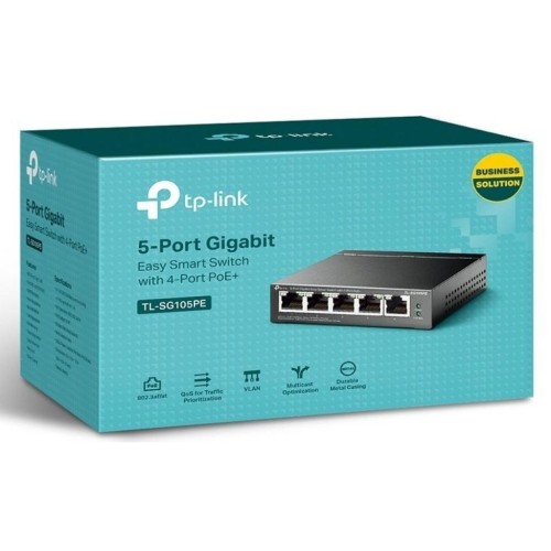 Комутатор мережевий TP-Link TL-SG105PE