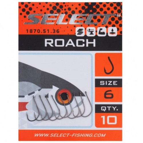 Гачок Select Roach 14 (10 шт/уп) (1870.51.32)