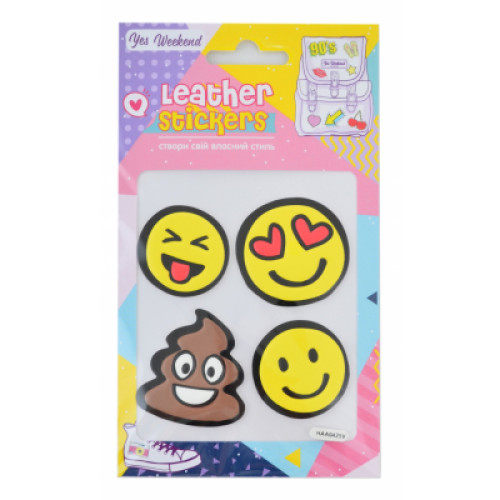Стікер-наклейка Yes Leather stikers "Smile" (531628)