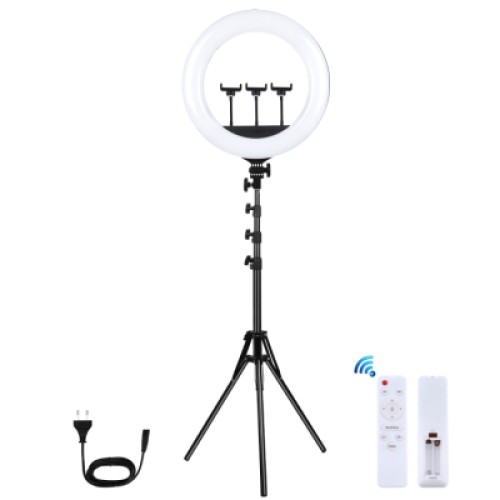 Набір блогера Puluz Ring LED lamp PKT3102EU 18" + tripod 1.8 м (PKT3102EU)