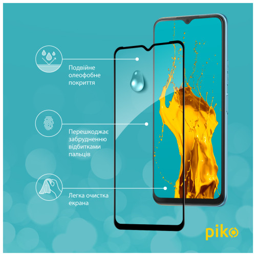 Скло захисне Piko Full Glue Tecno Spark Go 2022 (1283126542336)