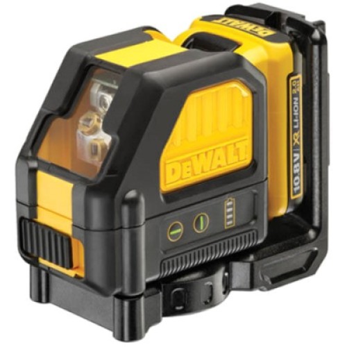 Лазерний нівелір DeWALT 10.8/12В XR Li-Ion, зелений промінь, 2Ah, кейс (DCE088D1G)