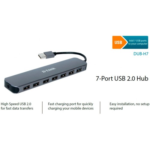 Концентратор D-Link DUB-H7