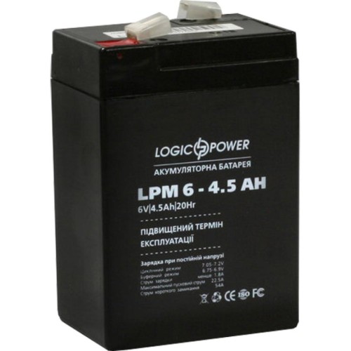 Батарея до ДБЖ LogicPower LPM 6В 4.5 Ач (3860)