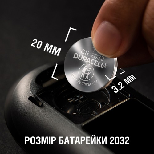 Батарейка Duracell CR 2032 / DL 2032 * 2 (5007659)