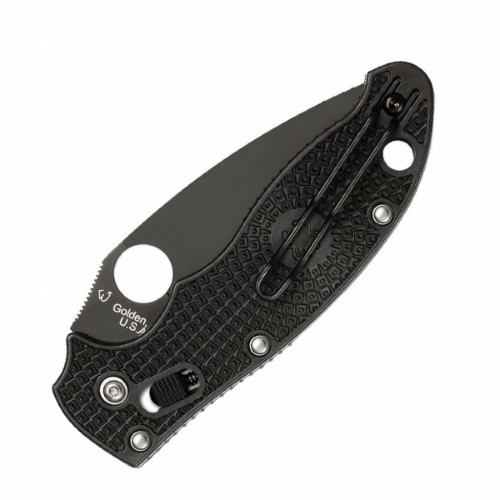 Ніж Spyderco Manix 2 Black Blade, BD1 (C101PBBK2)