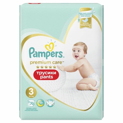 Підгузок Pampers Premium Care Pants Midi Розмір 3 70 шт (8001090759955)