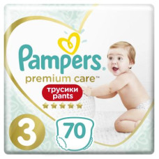 Підгузок Pampers Premium Care Pants Midi Розмір 3 70 шт (8001090759955)