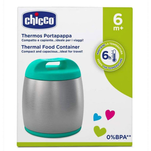 Набір дитячого посуду Chicco Термос для дит. харчування 350 ми (60182.20)