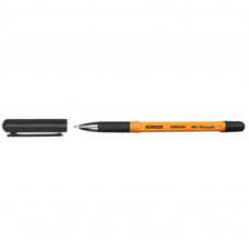 Ручка кулькова Stanger 0,7 мм, з грипом, чорна Fine point (18000300055)