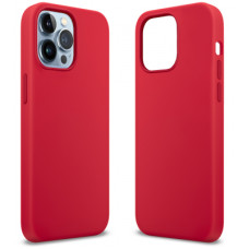 Чохол до мобільного телефона MakeFuture Apple iPhone 13 Pro Max Premium Silicone Red (MCLP-AI13PMRD)