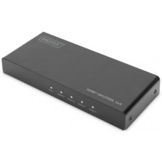 Спліттер Digitus HDMI (INx1 - OUTx4), 4K, black (DS-45325)