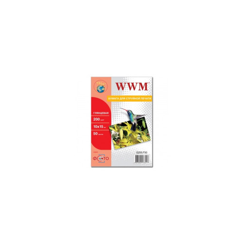 Папір WWM 10x15 (G200.F50)
