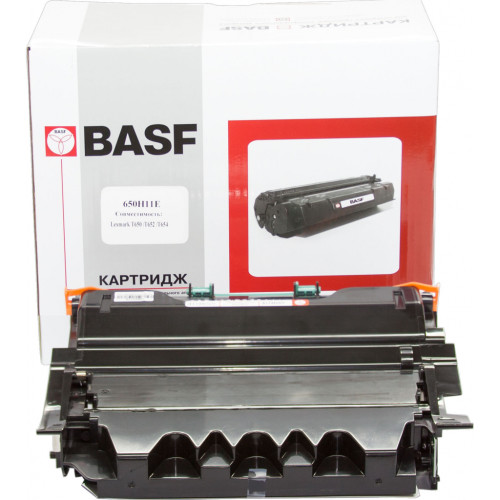 Тонер-картридж BASF Lexmark T650/T652/T654 Black (BASF-KT-T650H11E)