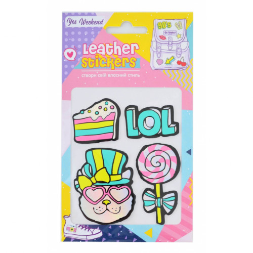 Стікер-наклейка Yes Leather stikers "Sweets" (531622)