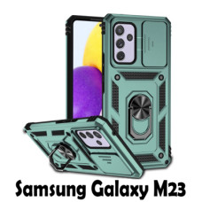 Чохол до мобільного телефона BeCover Military Samsung Galaxy M23 SM-M236 Dark Green (707372)