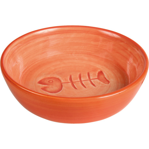 Посуд для котів Trixie Миска керамічна плоска 200 мл/13 см (4011905244921)