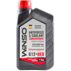 Антифриз WINSO COOLANT CONCENTRATE WINSO RED G 12+ концентрат 1kg (881000)