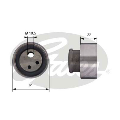 Ролик натягувача ременя Gates T41118