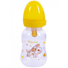 Пляшечка для годування Baby Team з латексною соскою Собачка, 125 мл (1300_собачка)