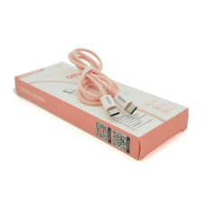 Дата кабель USB-C to USB-C 1.0m KSC-723 GAOFEI PD60W Pink iKAKU (KSC-723-TC-TC-P)