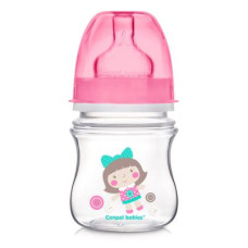 Пляшечка для годування Canpol babies антиколькова EasyStart Newborn baby 120 мл (35/220_pin)