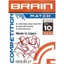 Гачок Brain fishing Match B1020 12 (20 шт/уп) Red (1858.80.26)