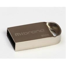 USB флеш накопичувач Mibrand 32GB lynx Silver USB 2.0 (MI2.0/LY32M2S)