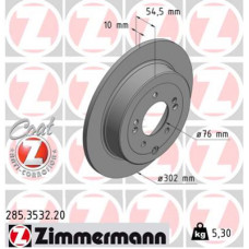 Гальмівний диск ZIMMERMANN 285.3532.20