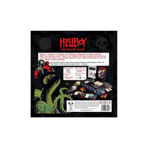 Настільна гра 18+ Mantic Games Hellboy: The Board Game (Геллбой), англійська (5060469663593)