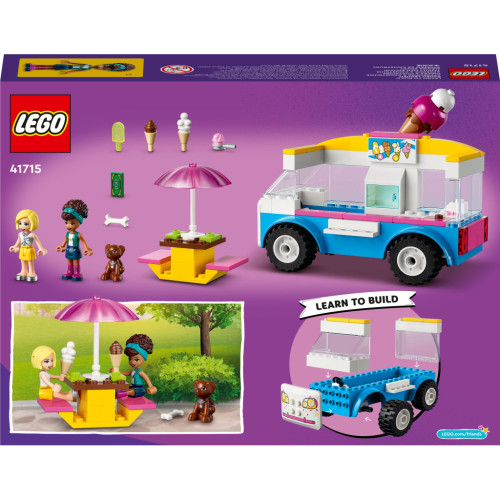 Конструктор LEGO Friends Фургон із морозивом 84 деталі (41715)