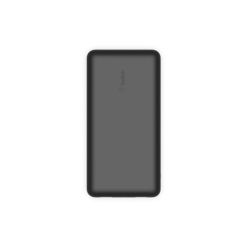 Батарея універсальна Belkin 20000mAh, USB-C, 2*USB-A, 3A, 6" USB-A to USB-C cable, Black (BPB012BTBK)