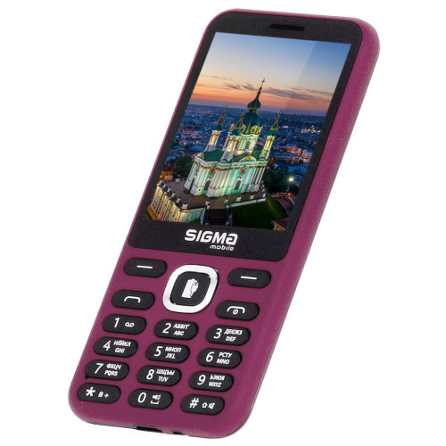 Мобільний телефон Sigma X-style 31 Power Type-C Purple (4827798855041)