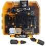 Набір біт DeWALT EXTREME FLEXTORQ, Pz2, L = 25 мм, 25 шт, кейс (DT70556T)