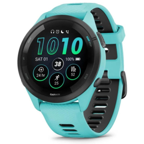 Смарт-годинник Garmin Forerunner 265, Aqua, GPS (010-02810-12)