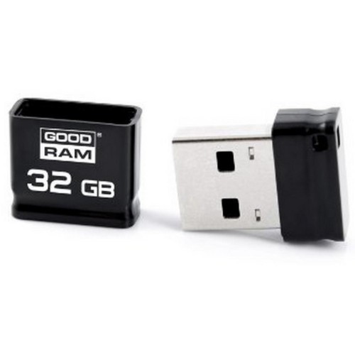 USB флеш накопичувач GOODRAM 32GB Piccolo Black USB 2.0 (UPI2-0320K0R11)