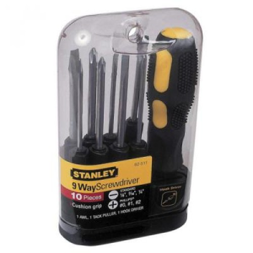 Викрутка Stanley Multifunctional с 9 сменными битами (0-62-511)