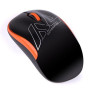 Мишка A4Tech G3-300N Black+Orange