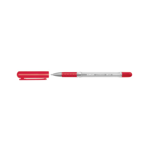 Ручка кулькова Stanger 1,0 мм, з грипом, червона (18000300005)
