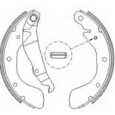 Гальмівні колодки Bosch 0 986 487 792