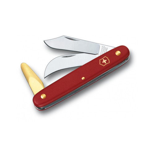 Ніж Victorinox Budding Pruning 3 Matt Red Blister (3.9116.B1)