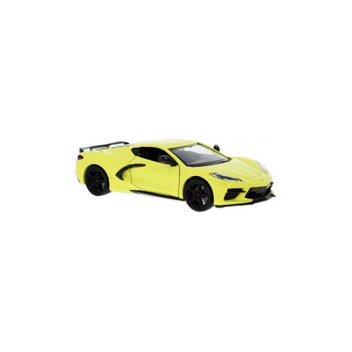 Машина Maisto 2020 Chevrolet Corvette C8 жовтий 124 (31527 yellow)