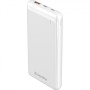 Батарея універсальна ColorWay 10 000 mAh Slim (USB QC3.0 + USB-C Power Delivery 18W) White (CW-PB100LPG3WT-PD)