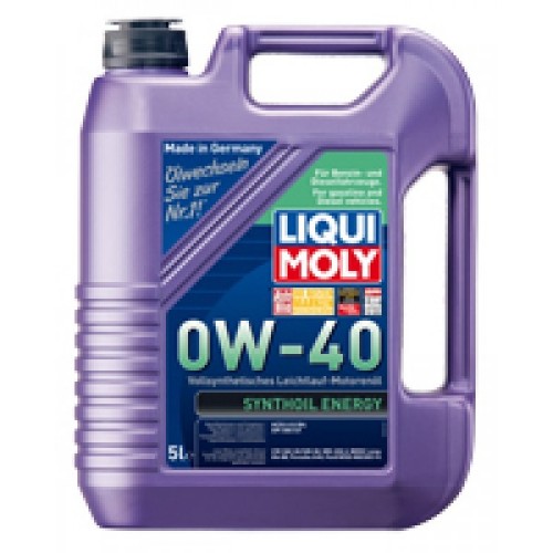 Моторна олива Liqui Moly Synthoil Energy SAE 0W-40 5л. (1923)