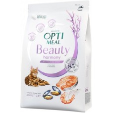 Сухий корм для кішок Optimeal Beauty Harmony беззерновий на основі морепродуктів 4 кг (4820215366069)